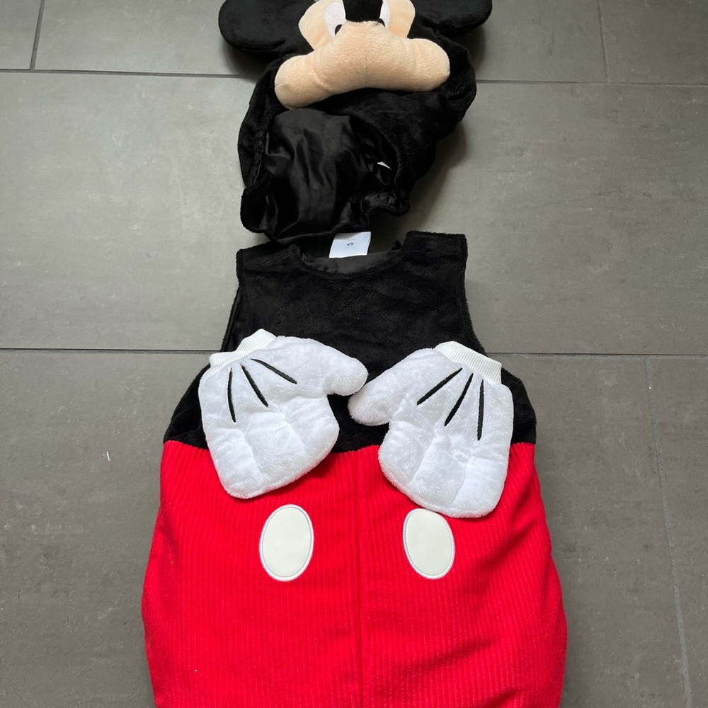 Mickey Mouse plush Halloween costume